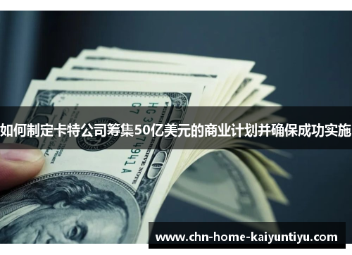 如何制定卡特公司筹集50亿美元的商业计划并确保成功实施